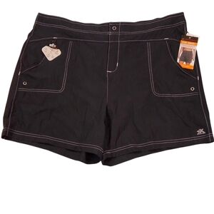 Zeroxposur Womens Sun Smart UPF +30 Quick Dry Hybrid Shorts Size 2X(20W)